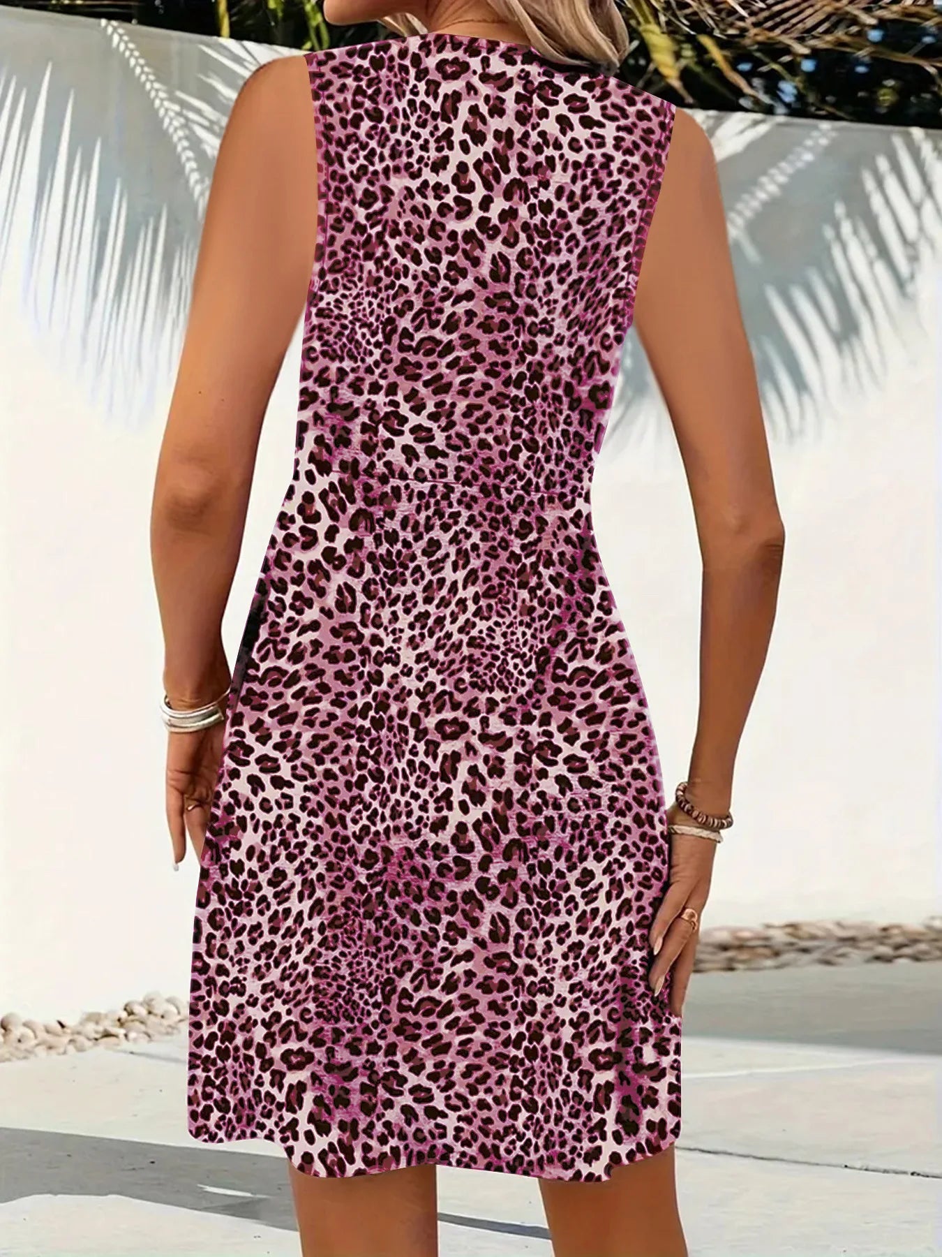 Summer Style Leopard Dress