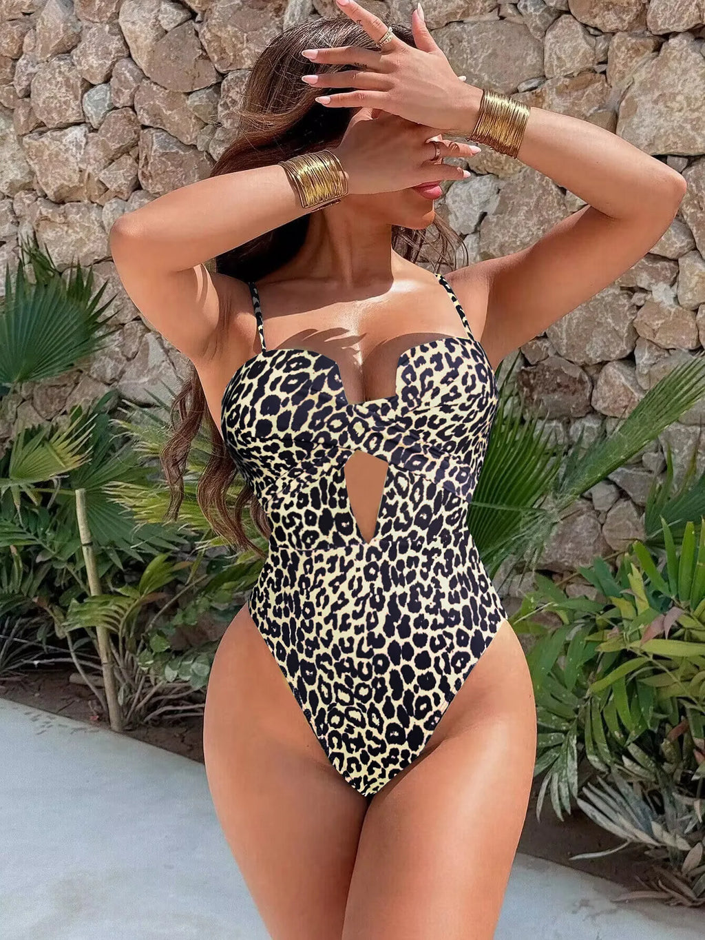 Sexy Yellow Swimwear