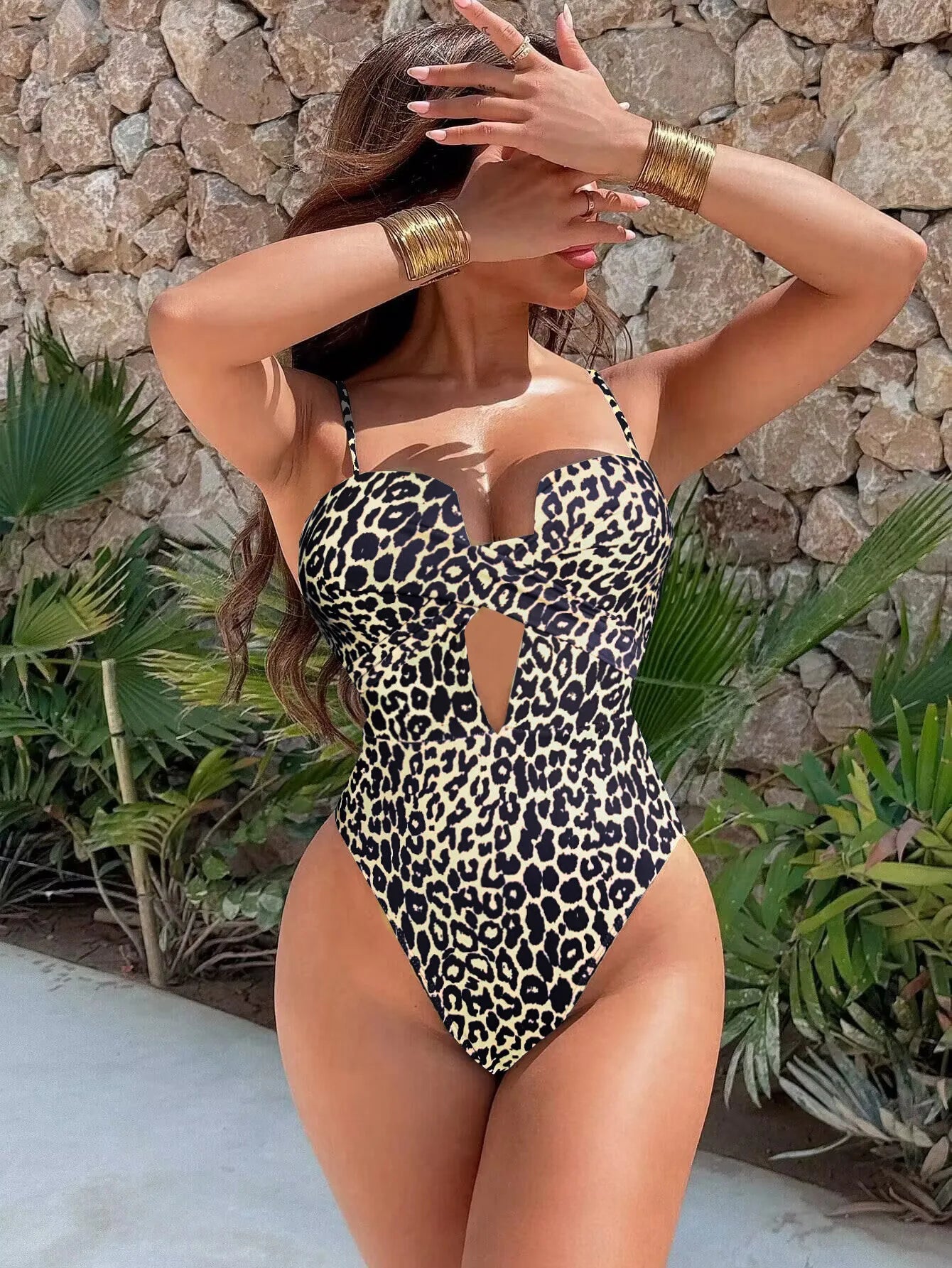 Sexy Yellow Swimwear