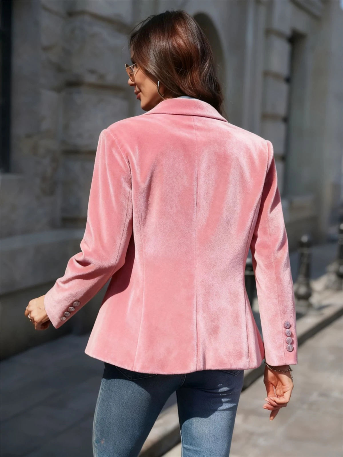 Blazers Jacket Slim Fit Office Lady -Fashion