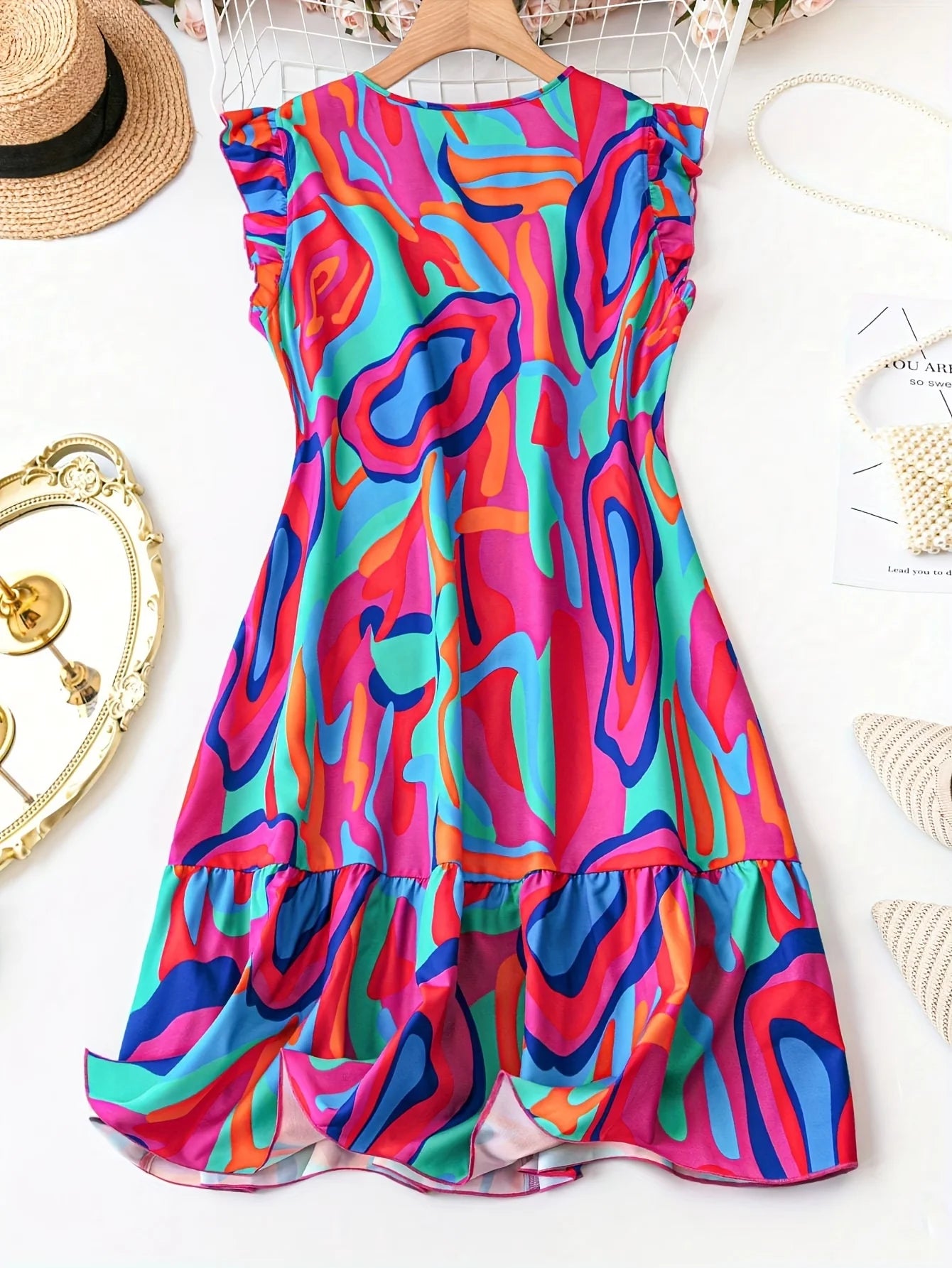 Print Dress Women's Casual Summer Floral