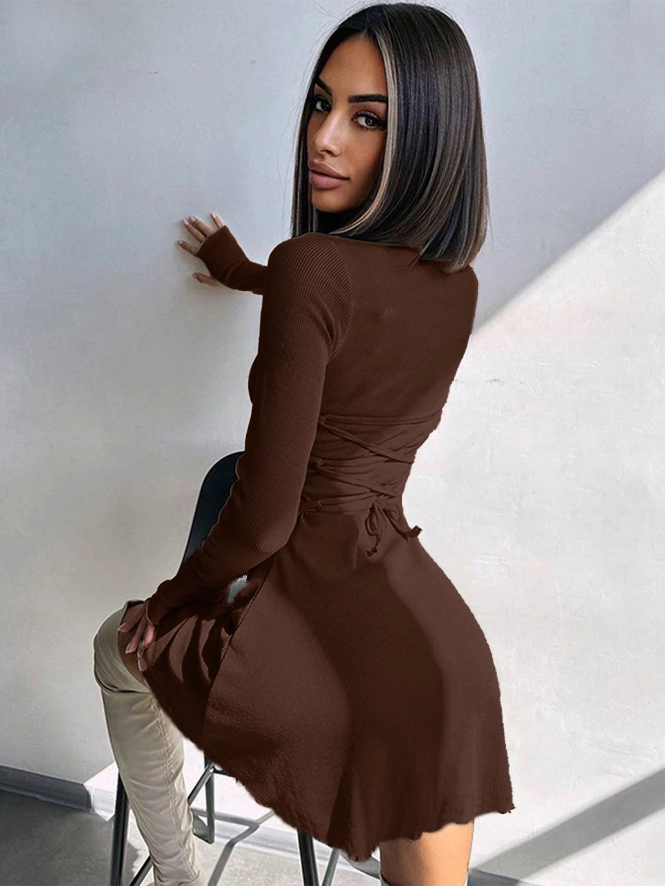 Sexy Mini Body-Dress
