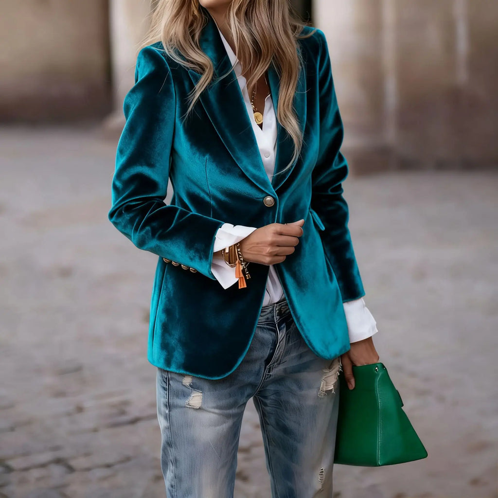 Blazers Jacket Slim Fit Office Lady -Fashion